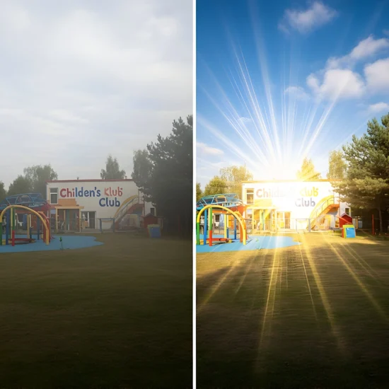 енергийно Изчистване на детски клубове